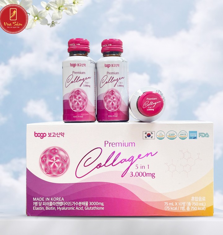 Nước Uống Đẹp Da COLLAGEN PREMIUM 5 IN 1