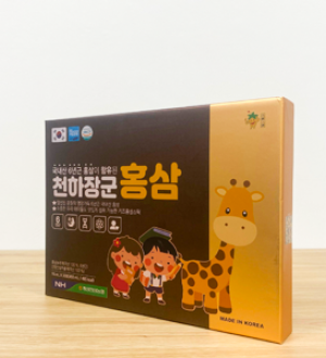 Hồng Sâm Baby Stick Hàn Quốc Hộp 30 Gói Giúp Trẻ Phát Triển Toàn Diện