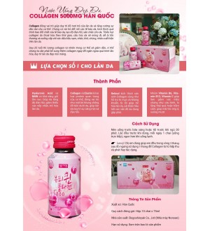 Nước Uống Đẹp Da COLLAGEN 5000MG HÀN QUỐC